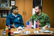 US ambassador in Slovakia visited the 5th Regiment