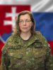 Náčelník štábu Veliteľstva 82. brigády spoločnej podpory plukovníčka Ing.  Tatiana NAGYOVÁ